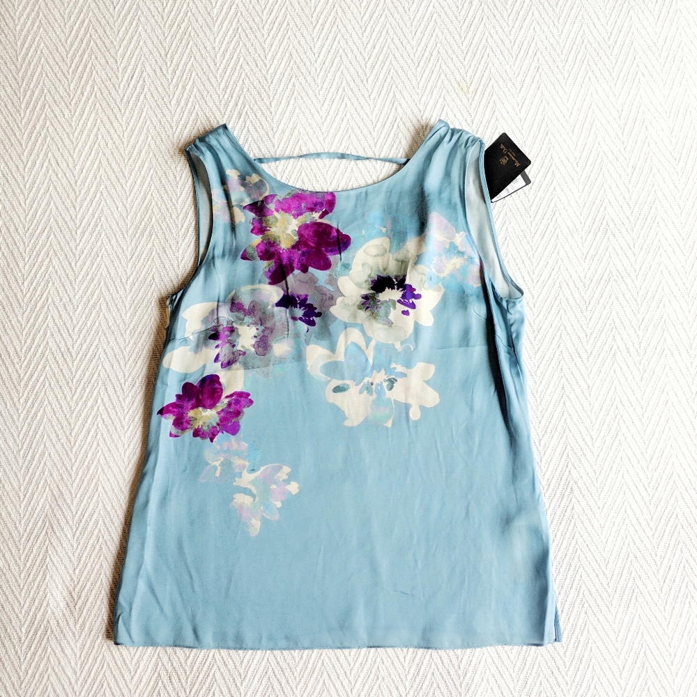 Open Back Silky Tank Top